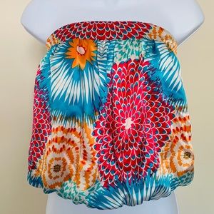 Multicolored Tube Top